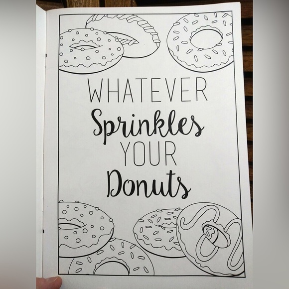 😉 (5/$25) FLUENT IN SARCASM COLORING BOOK 😉 - Picture 2 of 7